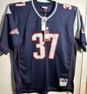 MITCHELL & NESS NFL LEGACY JERSEY NEW ENGLAND PATRIOTS #37 RODNEY HARRISON XXL