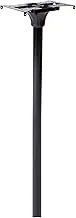 Architectural Mailboxes Coolidge Galvanized Steel Mailbox Post, Compatibility Code F, 7511B-10, Black