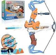 Britik Bow and Arrow Set for 3 4 5 6 7 8 Year Old Boys, Outdoor Toys for Kids Ages 4-8 Toys for 5 Year Old Boys Toys for 6 Year Old Boys Gifts Indoor Games Birthday Gifts for Boys Girls Kids