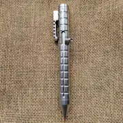 Titanium Alloy CNC Pocket Bolt Practical Pen Poratble Signature Pen M22RefillEDC