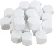 16mm Six-Sided Square Blocks Dice Set Dice Dice Blank Shiny Side Cubes