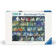 2000pc Ravensburger Poisons And Potions Family Family Jigsaw Puzzle Set