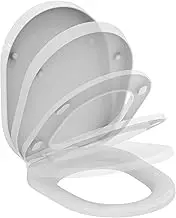 Ideal Standard Tonic Soft Close Toilet Seat and Cover, K706101, White