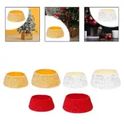 Christmas Tree Collar Decorative Fashion Festive Party Decorations Tree Ring
