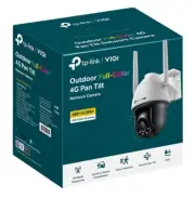TP-Link VIGI 4MP Outdoor Full Color 4G Pan Tilt Network Camera 360 Monitoring