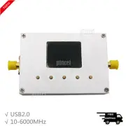 10-6000MHz RF Spectrum Analyzer Signal Source Power Meter f/Wifi LTE GSM GPRS