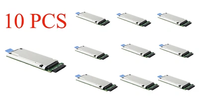10 PCS SSD Adapter For Dell Lattiude Rugged 7204 7214 MSATA SSD Caddy Bracket