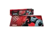 Gorilla Gaming Extended Mouse Pad - Neon Red