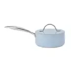 16cm Ceramic Non-Stick Saucepan Cookware Dishwasher safe - Blue