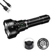 Wurkkos LED Tactical Flashlight Rechargeable - TD01C Tactical Flashlight High...