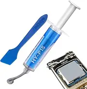 High-Performance Thermal Paste | CPU & GPU Heat Grease | Non-Conductive Thermal Interface Material | Safe & Easy Application For Effective Heat Transfer In Computer Components & Heatsinks