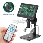 HY-2070 26MP Digital Microscope Camera Full HD 1080P 60FPS 7" LCD With 150X Lens