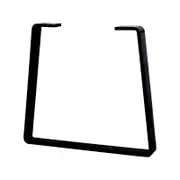 RapidHome 40 x 45 x 5cm Black Madison Steel Flat Bar Coffee Table Furniture Leg