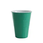 Miami Melamine Two Tone Cup Forest Green 400ml