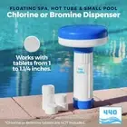 440 Mini Premium Floater Dispenser for Spa, Hot Tub and Small Pools for 1 Inch