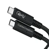 在飛比找樂天市場購物網優惠-CableCreation Type-C公對公傳輸線 USB