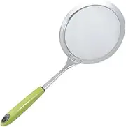 Long Handle Strainer Spoon Stainless Steel Fine Mesh Strainer Kitchen Colander Bowl Set for Cooking Cooking