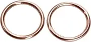 32X40X4 Motorcycle Exhaust Pipe Muffler Gasket For XJ900 83-03 XT350 85-01 XZ550 82-84 XVS650 97-18 XV535 90 92-01(2pcs)