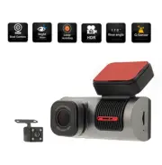 Dual Lens Car Driving Recorder Front Rear Night Vision Parking Monitoring 3.16in (for: Kia)