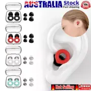 Sleep Noise Reduction Earplug Soft Silicone Protect Travel Reusable Ear Plugs OY