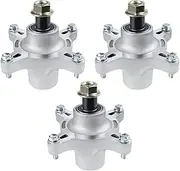 ILONPA (3 Pack) Lawn Mover Spindle Assembly Replaces 117-7267 117-7268 117-7439 117-0751 117-7268 120-6234 121-0751 121-9107 139-3214 Fits 42" 50" Timecutter 2011, SS5000, SS4200, MX5000 Models