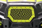 Steel Grill for Polaris RZR 1000 XP 14-18 RZR 900 S ATV Grille CAMO Lime Squeeze