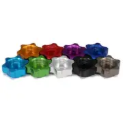17mm Aluminum Cap Wheel Hub Hex Nut Fine Anti-dust Cover for 1/8 RC Model Car