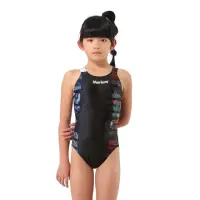 在飛比找momo購物網優惠-【MARIUM】泳衣 女童泳衣 泳裝 連身泳裝 競賽泳裝 游