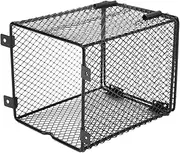 Reptile Heat Lamp Guard - Anti-Scald Stainless Steel Mesh Cover for Pet Lizard, Snake, Tortoise, Birds