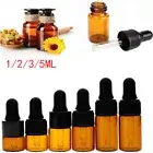 Travel Refillable Portable Perfume Empty Dropper Essential Oil Bottle Container