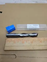 1/2" Diameter 4" Oal 2 Flute Spiral CNC Router Bit - 1/2" Shank Acrylic And Wood