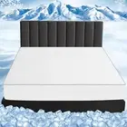 Cooling Fitted Sheet Twin Size, Luxury Silky Soft Bedding Sheets, Breathable Noi