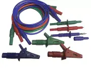 Electrical Test Leads Test Probes Crocodile Alligator Clips