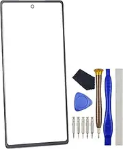 Black Outer Glass Screen Replacement for Google Pixel 6a GX7AS GB62Z 6.1" with Tool Kit