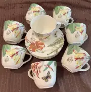 1 (ONE) SPODE NEW FLORAL HAVEN 2PC MUG DESSERT PLATE 8 SETS EA SOLD SEPARATELY