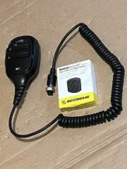 RUGGED RADIOS HM-M1 HAND HELD MIC W/ SCOSCHE MAGIC MOUNT MAGNETIC