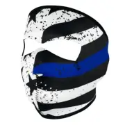 Zan Headgear WNFM119 Thin Blue Line Neoprene Full Face Mask