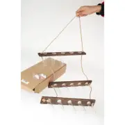 Wall Hanging Planter Terrarium 3 Tiered Plant Propagation Stations with 15 D●,