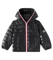[Moncler Enfant] Moncler Enfant Klaas down jacket Y 12 black