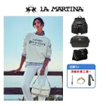 【LA MARTINA】歐美精品 限量2折起 頂級小牛皮皮革斜背包 後背包 全新專櫃展示品(買一送一好禮)