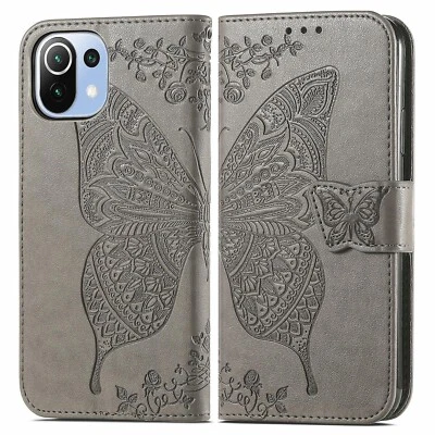 Xiaomi Mi 11 Lite Wallet Case Butterfly