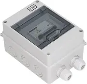 80A 2P Miniature Circuit Breaker IP65 Waterproof Disconnect Switch Solar PV System DZ47Z-125 PA66