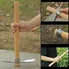 Lightweight Hoe Pick Mattock Ice Axe Garden Pickaxe Non Slip Handle Handheld