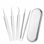 Blackhead Extraction Tool Pimple Acne Remover Blemish Whitehead Popping Kit Set
