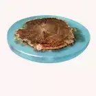 Epoxy Resin River Table, round acacia Wood ,Fashion ocean wave beach resin table