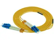1M-50M LC UPC to LC UPC Duplex Single Mode 9/125 Fiber Optic 2.0mm Patch Cable