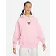 NIKE AS W NSW VDAY FLC HOODIE GCEL 女連帽上衣-粉-HF1135631