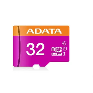 【ADATA威剛】Premier microSDHC UHS-I U1 32G記憶卡(附轉卡)