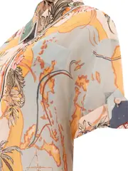 [Zimmermann] Zimmermann-Tallow Relaxed Shirt Shirts Light Blue-Donna 1