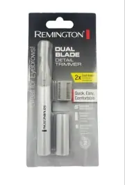 Remington Dual Blade Trimmer - Eyebrows, Nose, Ears, Sideburns, Gift D1 MP